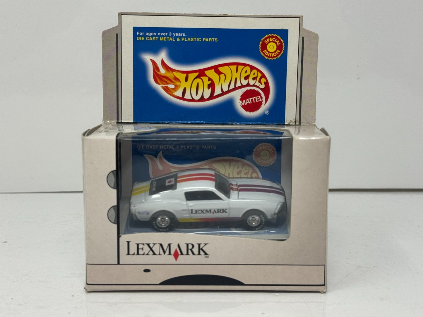 Hot Wheels Lexmark 1968 Ford Mustang Special Edition 1:64 Diecast