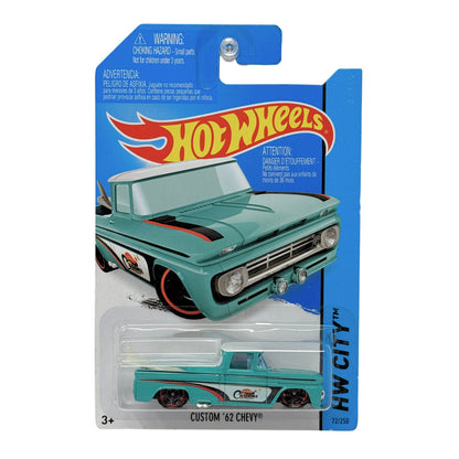 Hot Wheels HW City Custom 1962 Chevy Pickup 1:64 Diecast