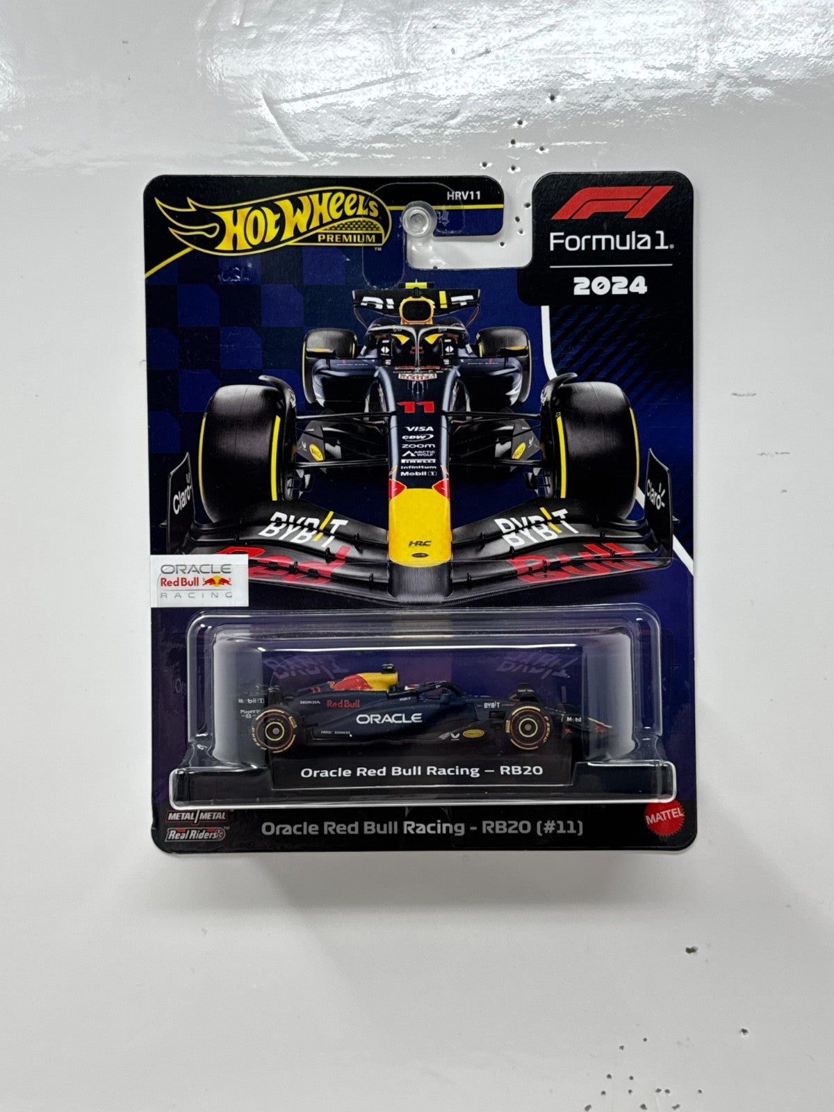 Hot Wheels Premium Formula One Oracle Red Bull Racing RB20 #11 1:64 Diecast