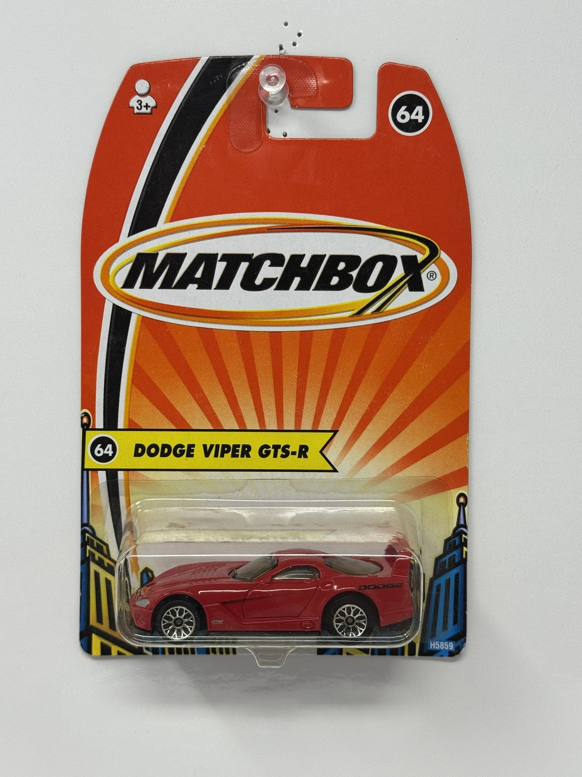 Matchbox Dodge Viper GTS-R 1:64 Diecast Red