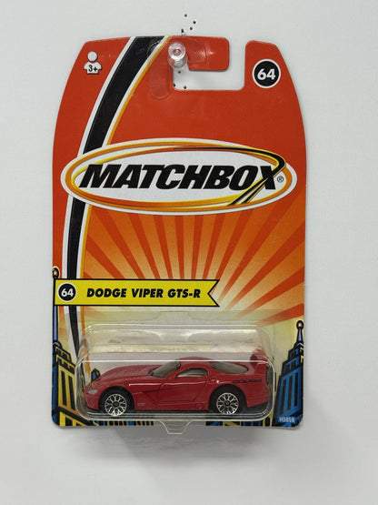 Matchbox Dodge Viper GTS-R 1:64 Diecast Red