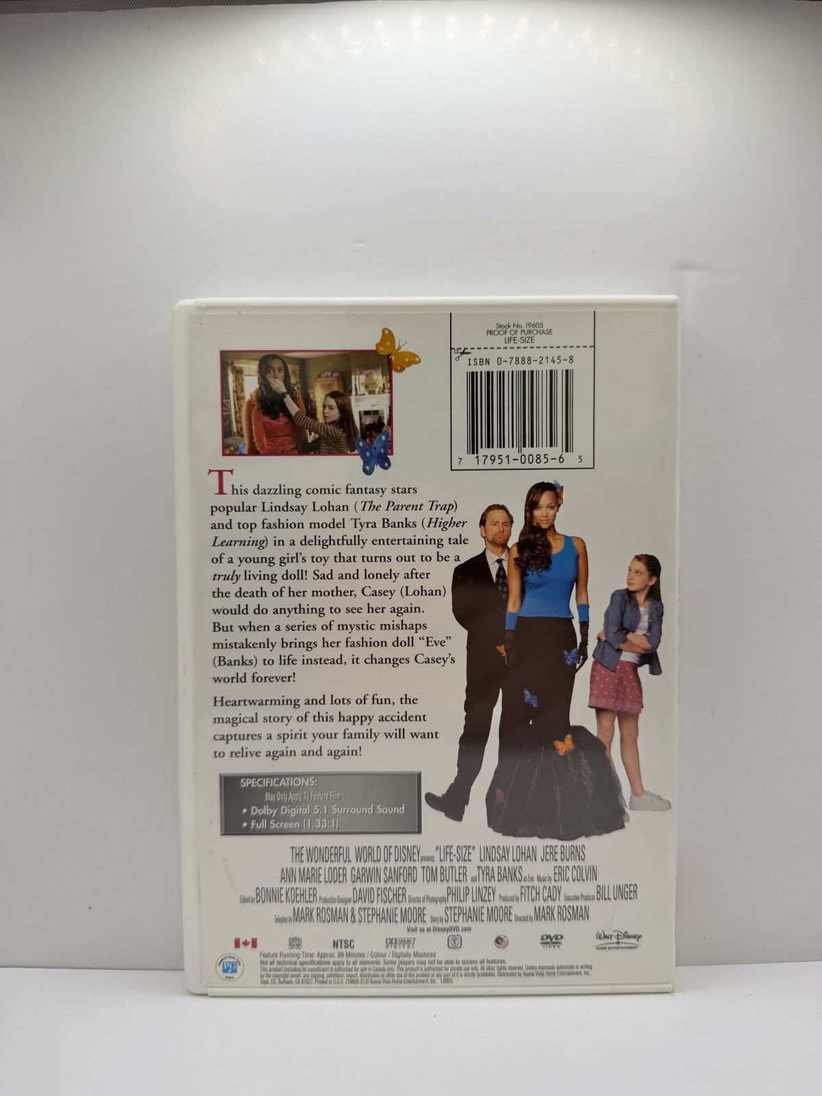 Life-Size (DVD) Lindsay Lohan Family