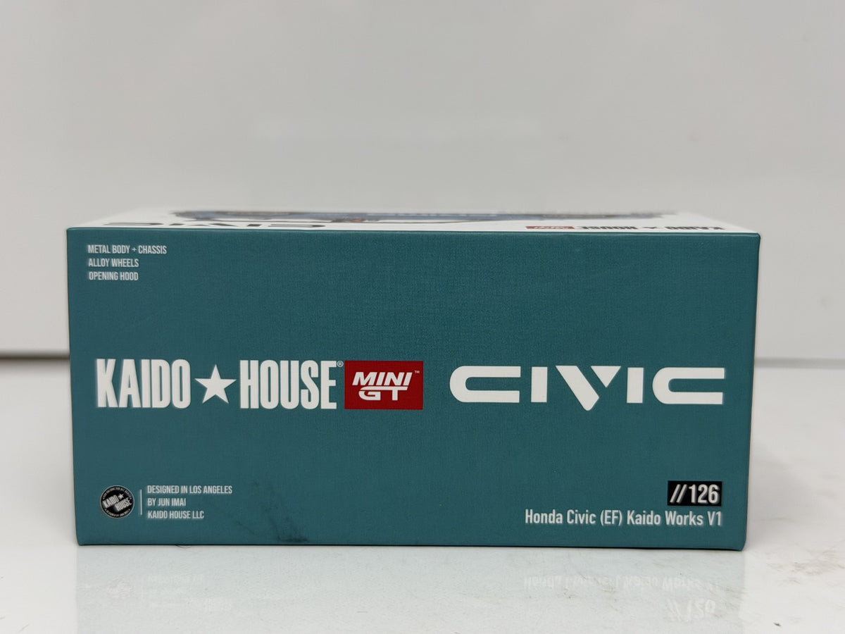 Kaido House Mini GT Honda Civic EF Kaido Works V1 1:64 Diecast