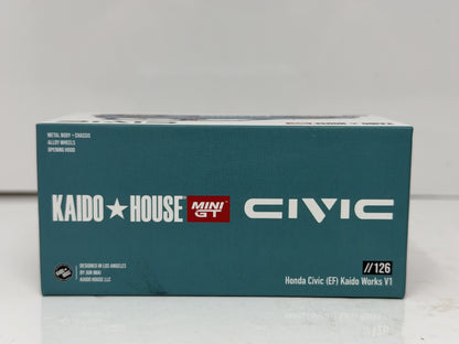 Kaido House Mini GT Honda Civic EF Kaido Works V1 1:64 Diecast