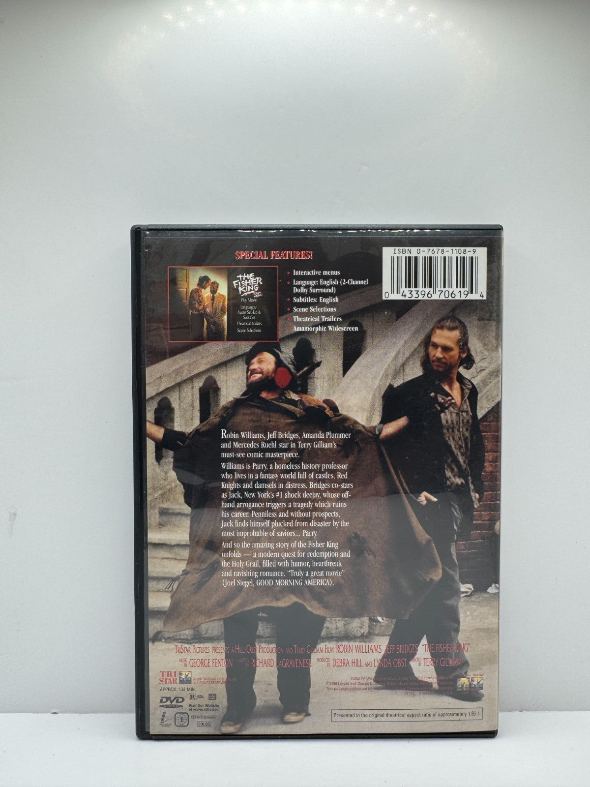 Fisher King (DVD) Robin Williams Drama