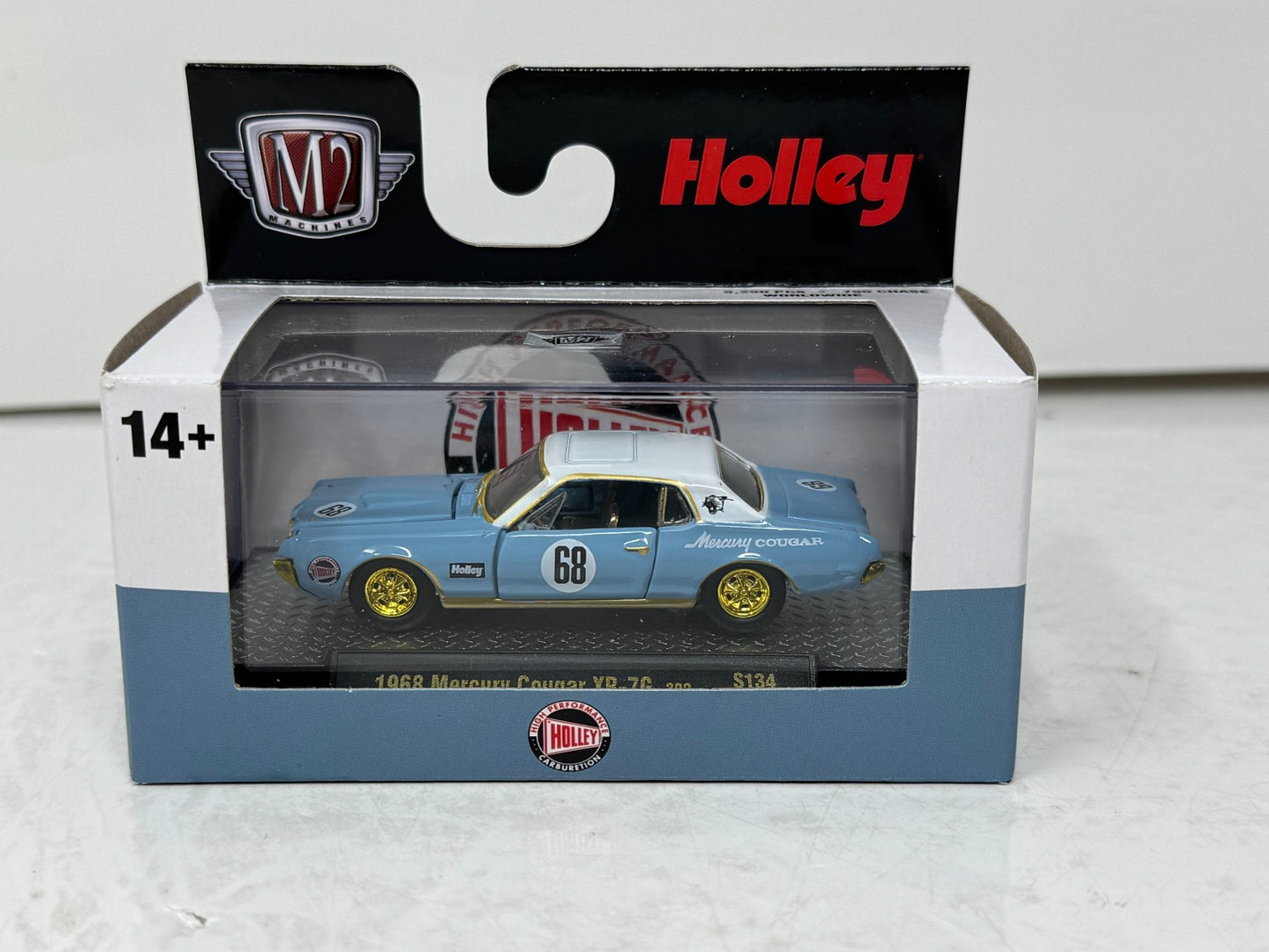 M2 Machines Holley 1968 Mercury Cougar XR-7G 302 CHASE 1:64 Diecast