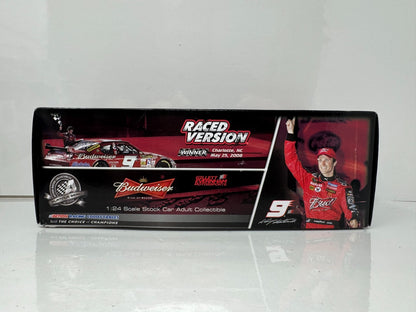 Action NASCAR #9 Kasey Kahne Budweiser Coke 600 Race Win 2008 1:24 Diecast