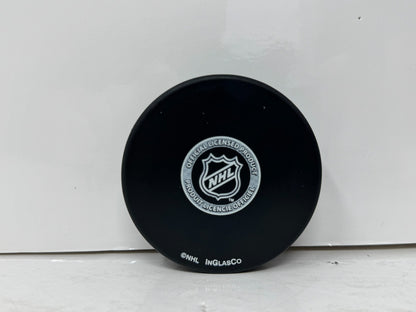 Stu Barnes Buffalo Sabres Signed NHL Autograph Puck Blue Auto