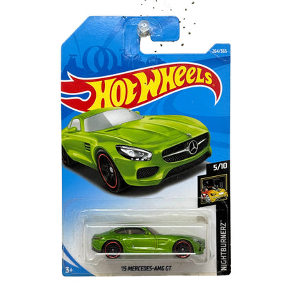 Hot Wheels Nightburnerz 2015 Mercedes-AMG GT 1:64 Diecast