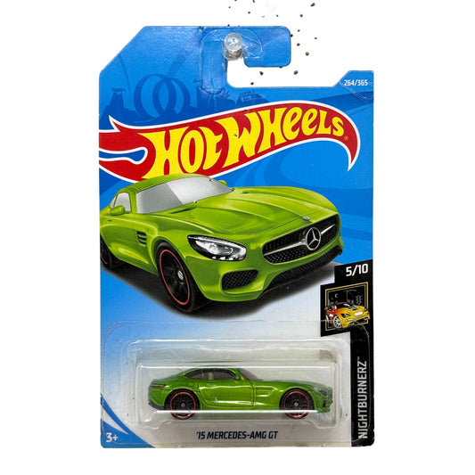 Hot Wheels Nightburnerz 2015 Mercedes-AMG GT 1:64 Diecast