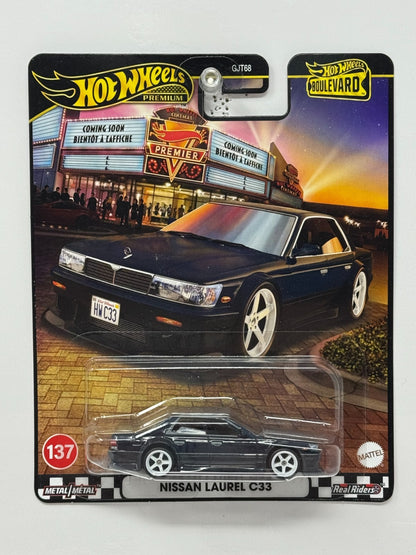 Hot Wheels Premium Boulevard #137 Nissan Laurel C33 1:64 Diecast