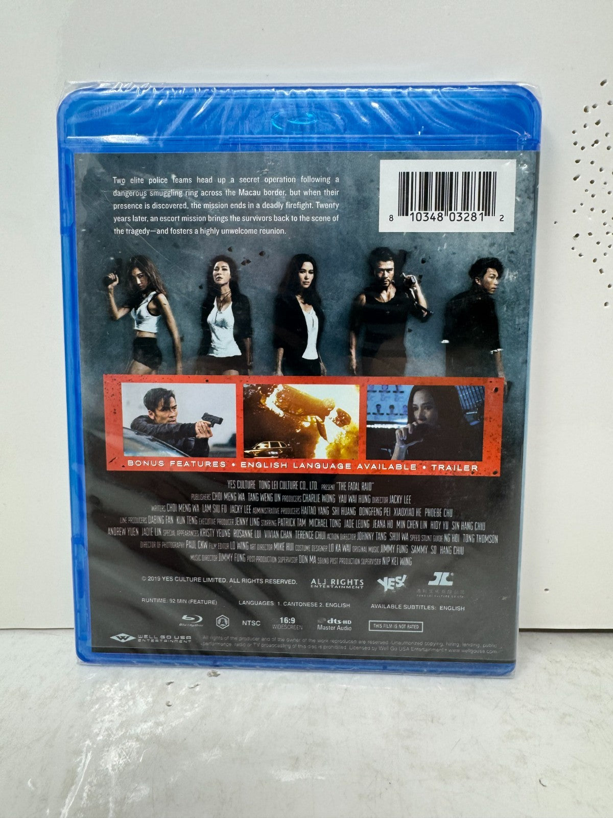 The Fatal Raid (DVD) Jade Leung Action New and Sealed!!!