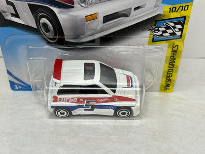 Hot Wheels Speed Graphics 1985 Honda City Turbo 1:64 Diecast ERROR SMASHED ROOF