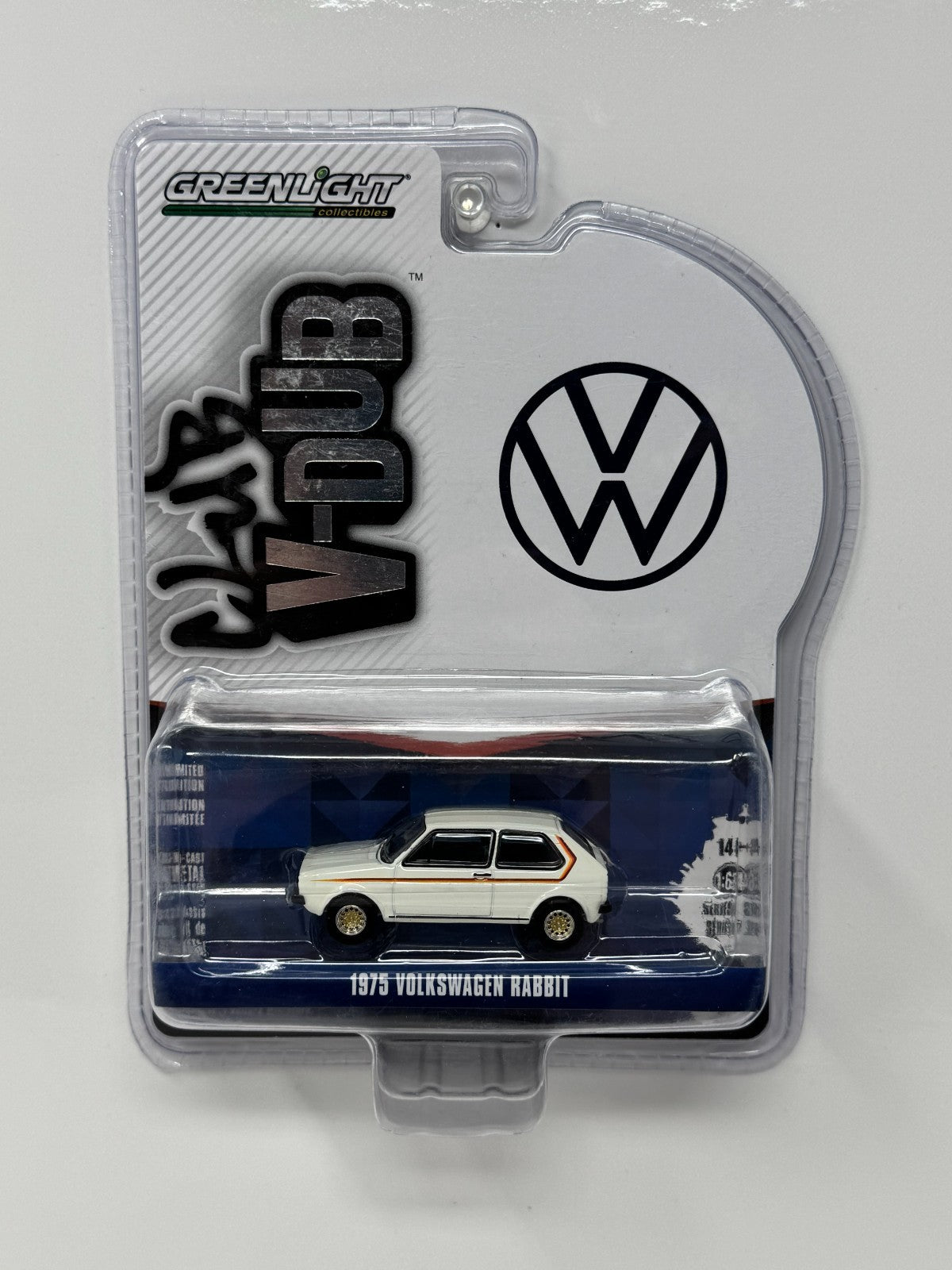 Greenlight Club V-Dub 1975 Volkswagen Rabbit 1:64 Diecast