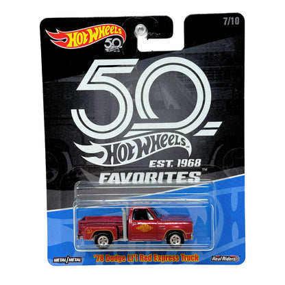 Hot Wheels Premium Favorites 1978 Dodge Li’l Red Express Truck 1:64 Diecast