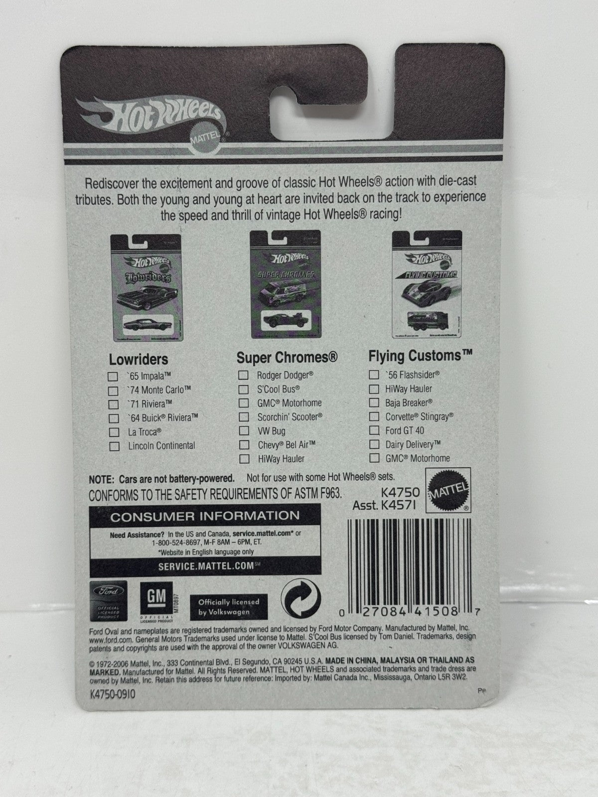 Hot Wheels Flying Customs Dairy Delivery 1:64 Diecast