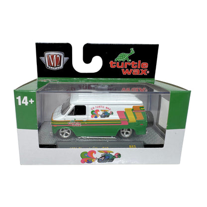 M2 Machines Turtle Wax 1971 Chevrolet Van G10 1:64 Diecast