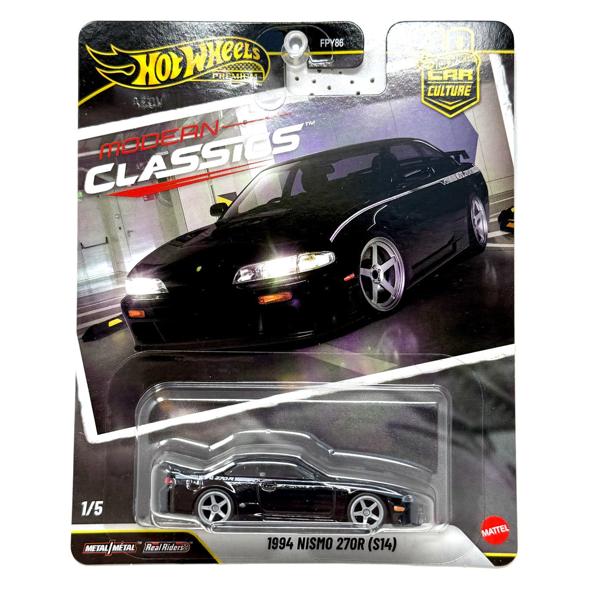 Hot Wheels Premium Modern Classics 1994 Nismo 270R S14 1:64 Diecast