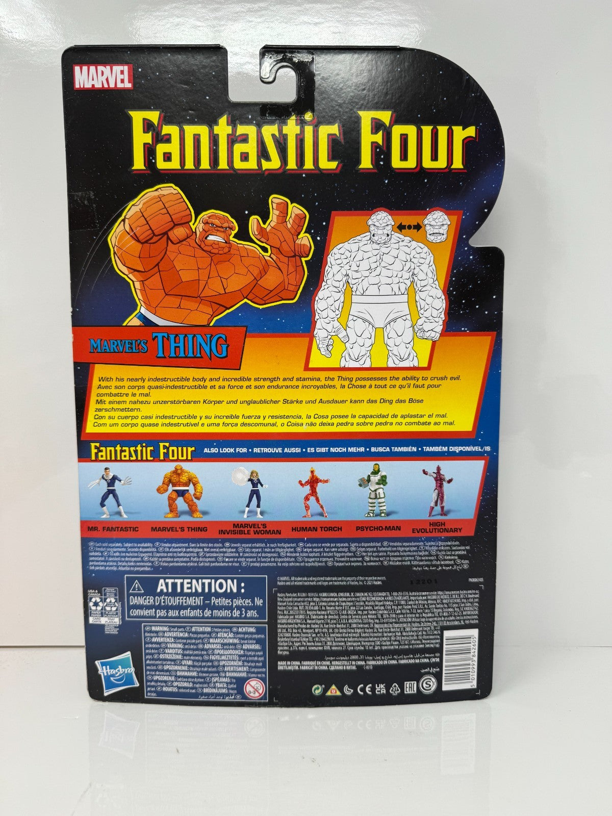 Marvel Comics Fantastic Four The Thing Action Figure