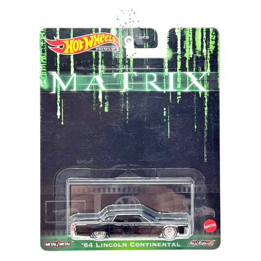 Hot Wheels Premium The Matrix 1964 Lincoln Continental 1:64 Diecast