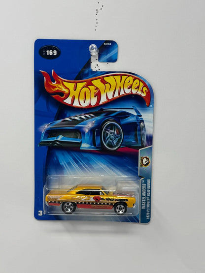 Hot Wheels Wastelanders 1970 Plymouth Road Runner 1:64 Diecast Yellow