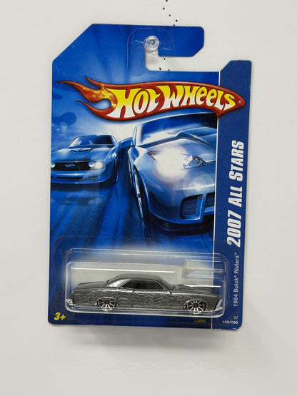 Hot Wheels 2007 All Stars 1964 Buick Riviera 1:64 Diecast Gray