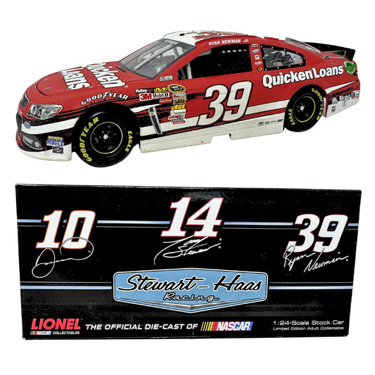 Lionel Nascar #39 Ryan Newman Quicken Loans 2013 Chevy SS 1:24 Diecast 1 of 1100