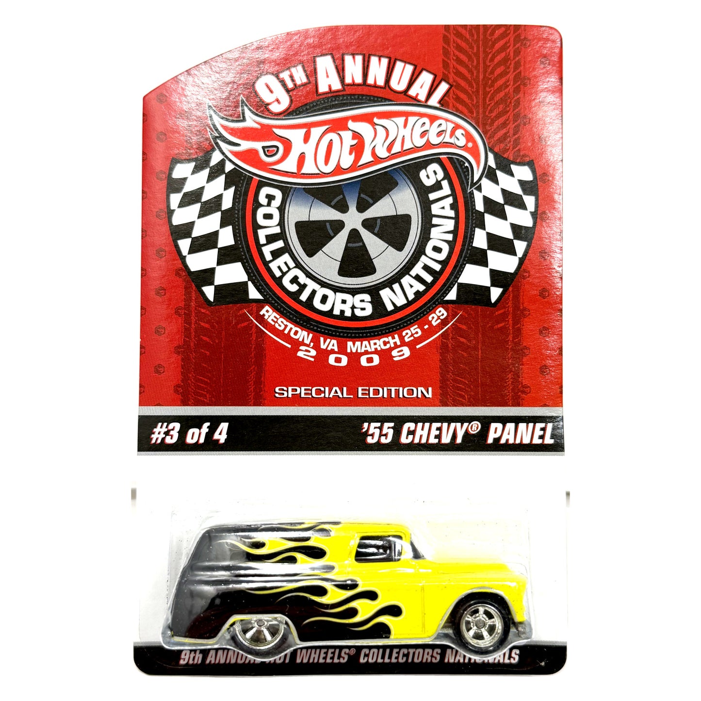 Hot Wheels 2009 9th Collectors Nationals 1955 Chevy Panel 1:64 Diecast 2674/3000