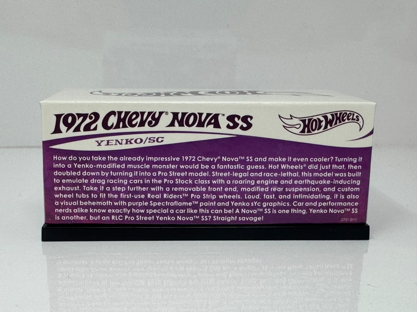 Hot Wheels RLC Red Line Club 1972 Chevrolet Chevy Nova SS 1:64 Diecast