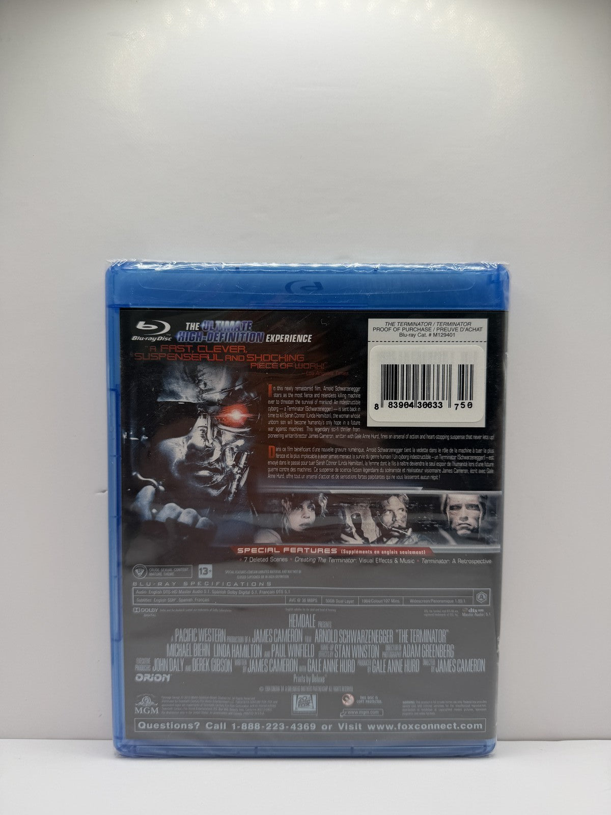 Terminator (Blu-ray) Arnold Schwarzenegger