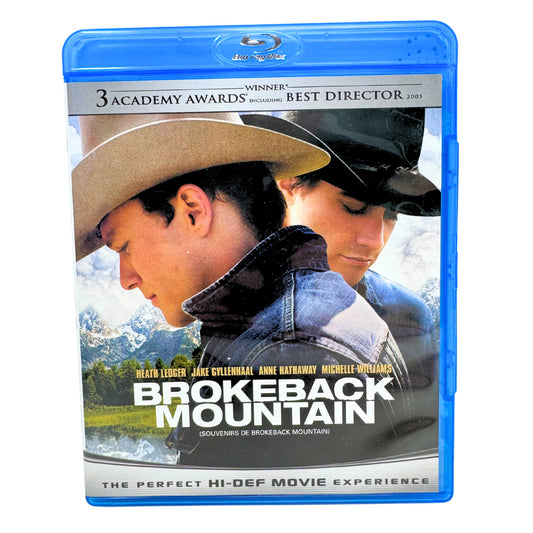 Brokeback Mountain (Blu-ray) Heath Ledger Romance Good Condition!!!