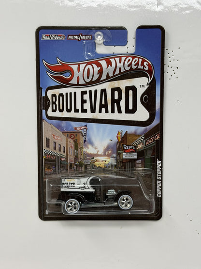 Hot Wheels Boulevard Copper Stopper 1:64 Diecast Real Riders