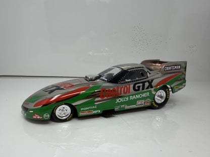 Action NHRA Historical John Force 1995 Pontiac Firebird Chrome 1:24 Diecast