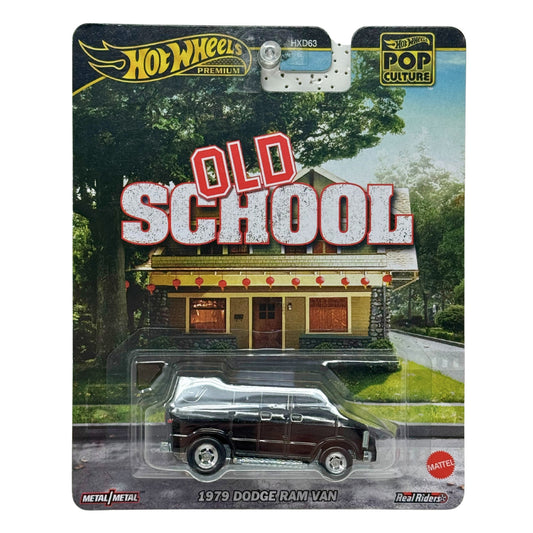 Hot Wheels Premium Old School 1979 Dodge Ram Van 1:64 Diecast
