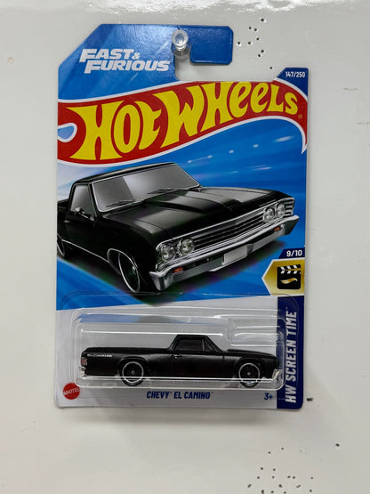 Hot Wheels HW Screen Time Chevy El Camino Fast & Furious 1:64 Diecast