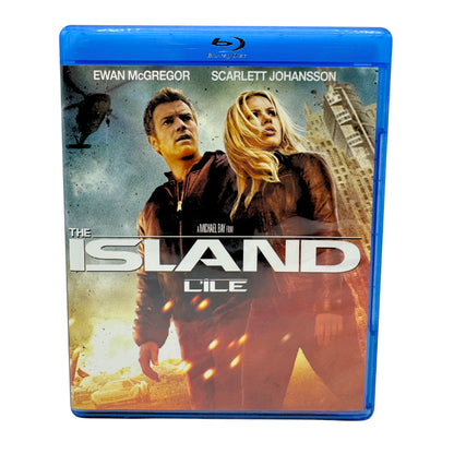 The Island (Blu-ray) Ewan McGregor Sci-Fi Good Condition!!!