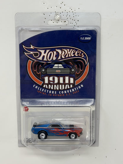 Hot Wheels 2005 19th Annual Collectors Convention Mustang Mach I 1:64 Diecast