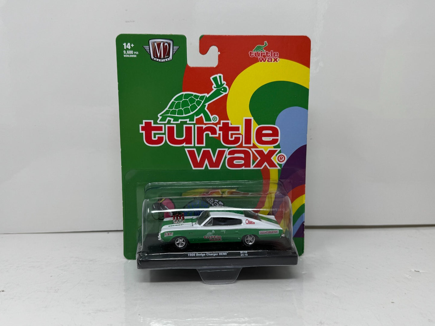 M2 Machines Turtle Wax 1966 Dodge Charger HEMI 1:64 Diecast