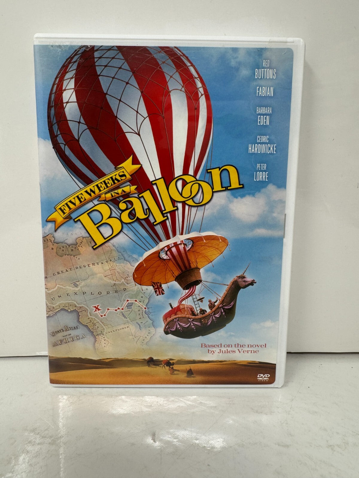 Five Weeks in a Balloon (DVD) Adventure Good Condition!!!