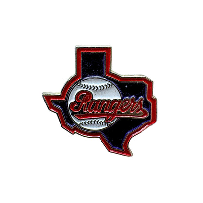 Texas Rangers Team Logo MLB Baseball Lapel Pin