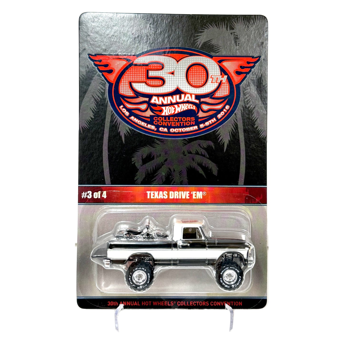 Hot Wheels 2016 30th Annual Collectors Convention Texas Drive 'Em 1:64 Diecast