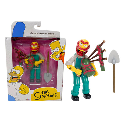 Jakks Pacific The Simpsons Groundskeeper Willie with Shovel Action Figure