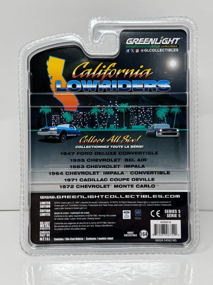 Greenlight California Lowriders 1955 Chevrolet Bel Air 1:64 Diecast