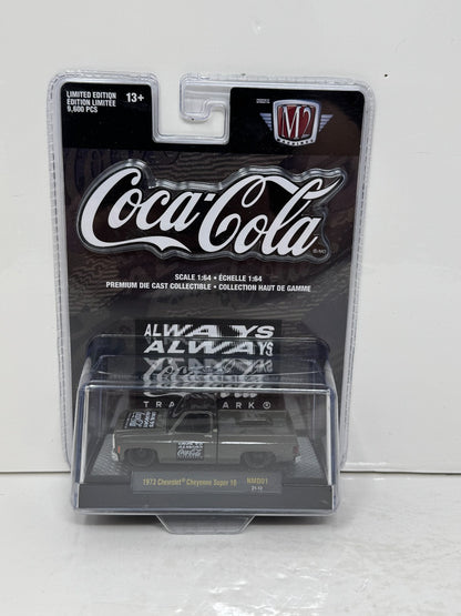 M2 Machines Coca-Cola 1973 Chevrolet Cheyenne Super 10 1:64 Diecast V2