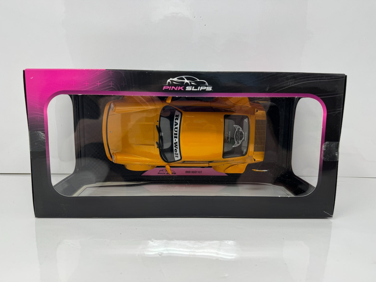 Jada Pink Slips Porsche 911 RWB Body Kit Orange 1:18 Diecast