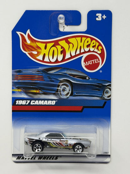 Hot Wheels 1967 Chevrolet Camaro 1:64 Diecast Silver