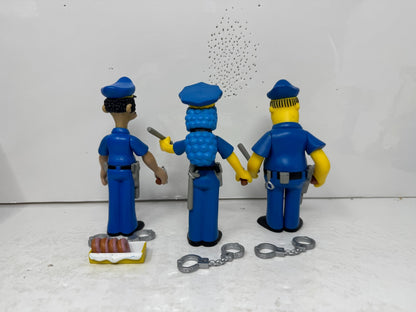 Simpsons World of Springfield Police Station Jail Playmates Playset Diorama