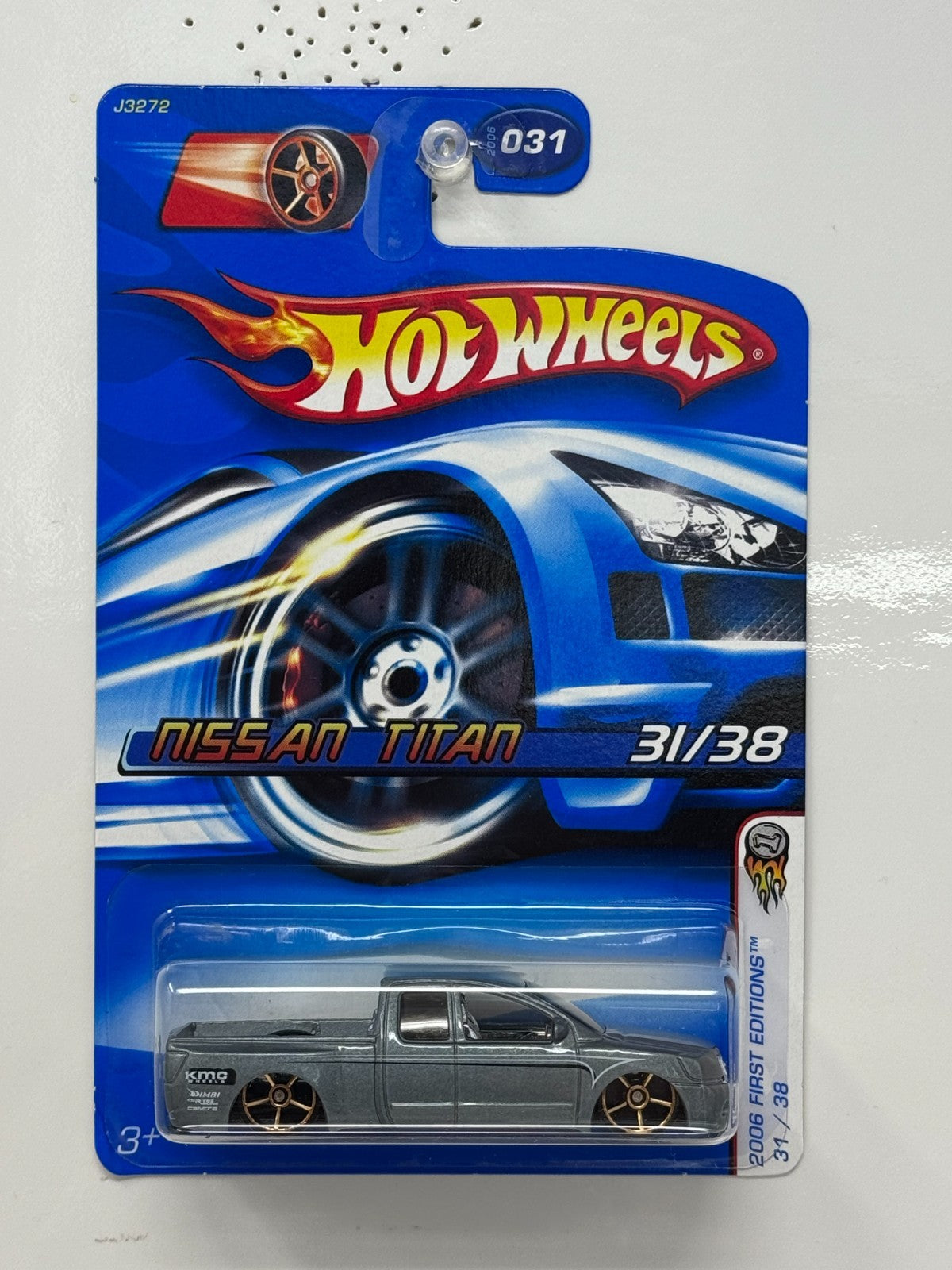 Hot Wheels 2006 First Editions Nissan Titan 1:64 Diecast Gray