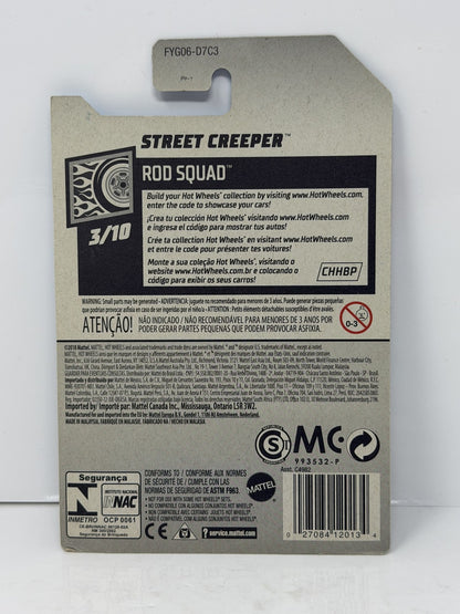 Hot Wheels Super Treasure Hunt Street Creeper Rod Squad 1:64 Diecast STH