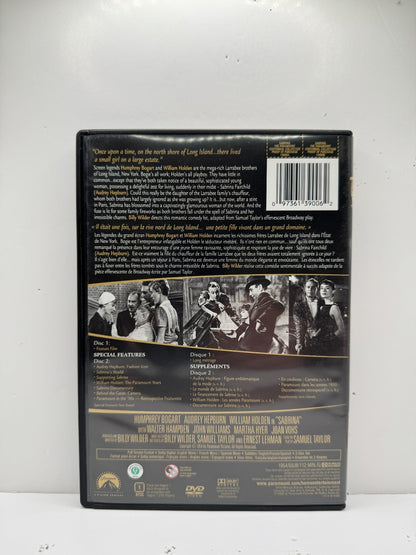 Sabrina (DVD) Audrey Hepburn Romance
